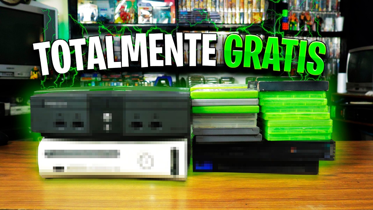 ¡NO PAGUÉ NI UN PESO! Me llegaron 3 consolas y más de 15 juegos para la colección 😱📦| AC 65