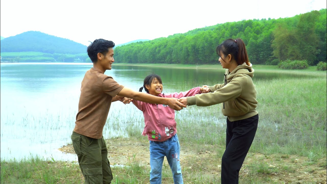 Diary 1 Days Memorable Of 2 Generations 1 Family: Relaxing By The Lake - Aquaculture Farm Builds