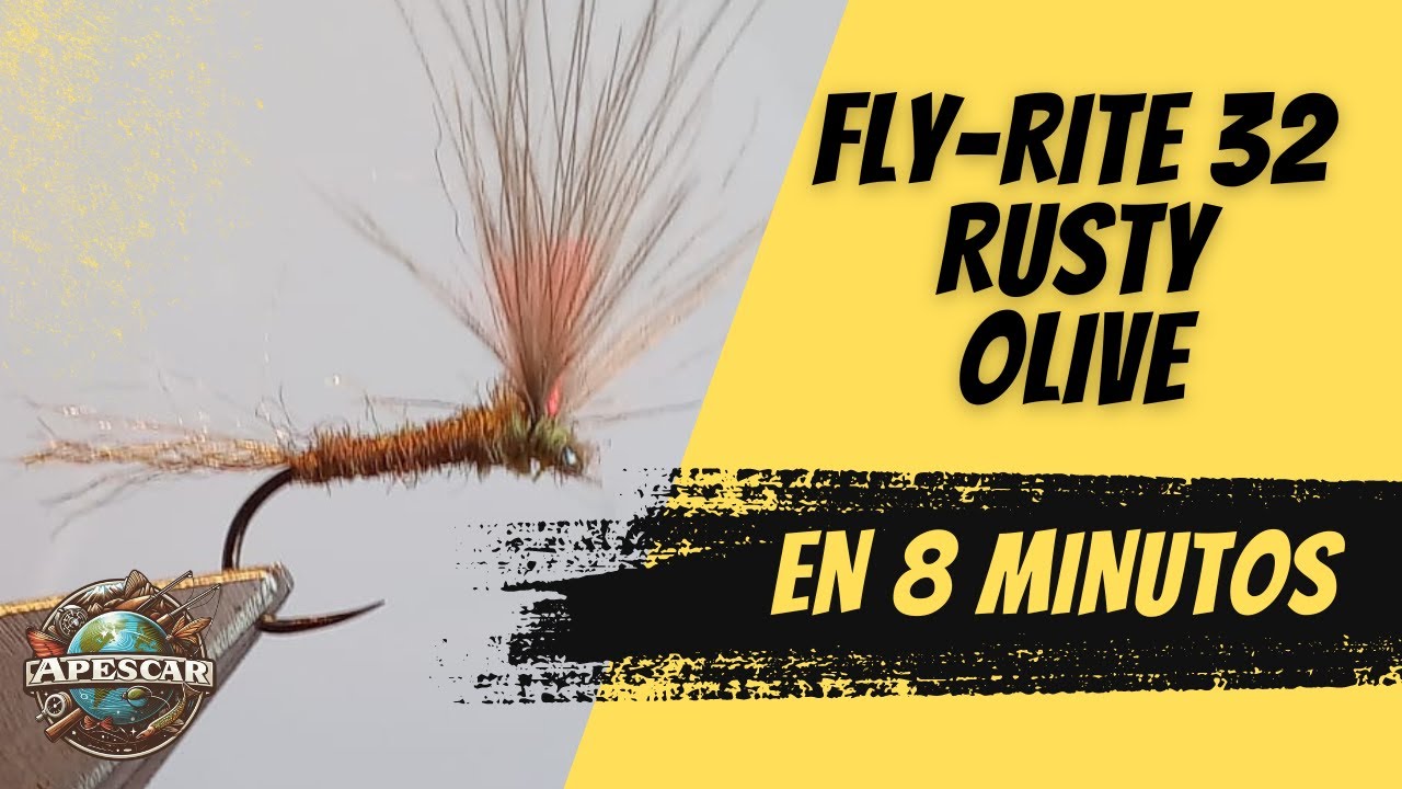 Creando una Mosca Seca Irresistible con Dubbing Fly-Rite 32