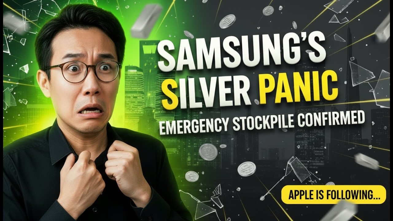 SAMSUNG JUST PANIC-BOUGHT SILVER — Emergency Stockpile Confirmed + Apple Following