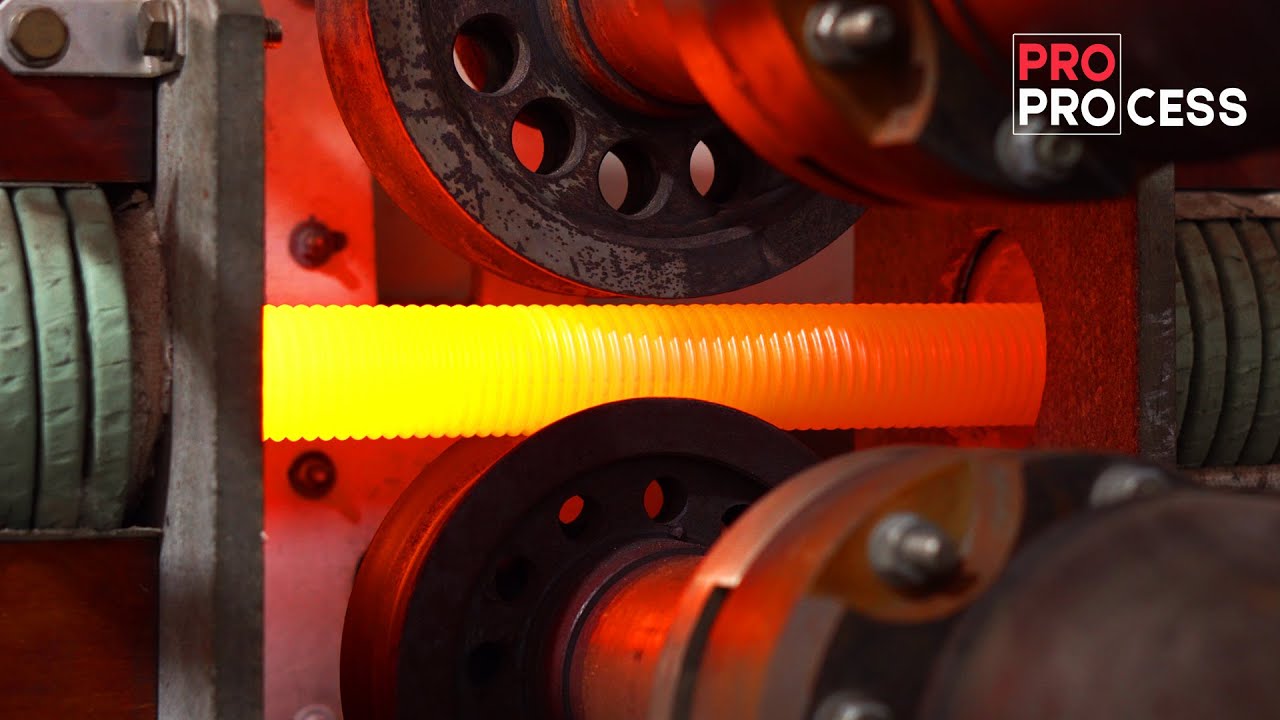 Process of making SOFT corrugated stainless steel pipes