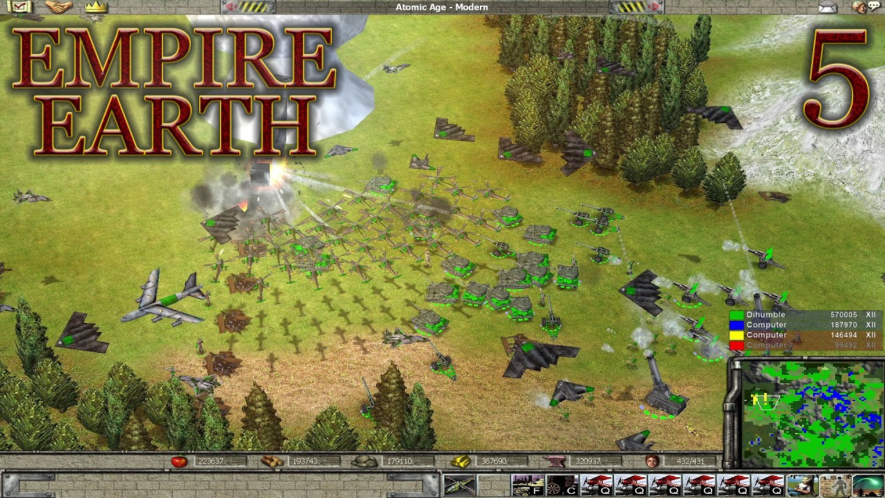 ▲ 5 ▲ Empire Earth I ▲ Высокогорье: 2 vs 2