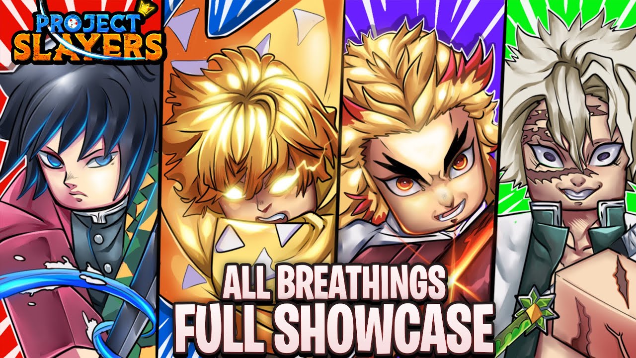 Обновление Project Slayers ALL Breathings Full Showcase 1.5