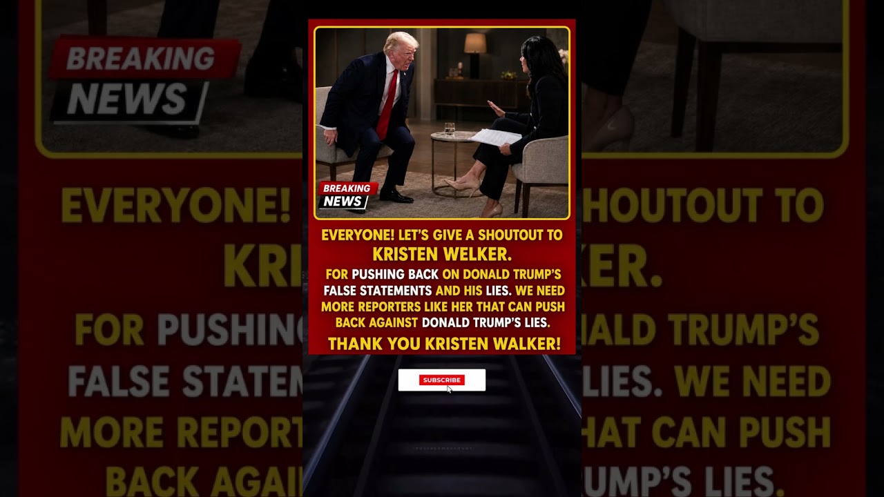BREAKING NEWS: Heated Trump Interview Goes Viral | Kristen Welker Challenges Claims