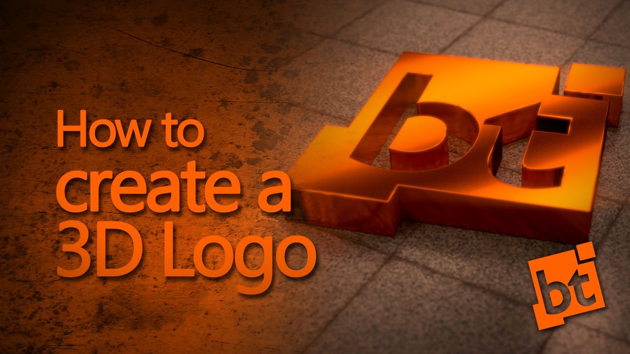 How to create a 3D Logo in Blender