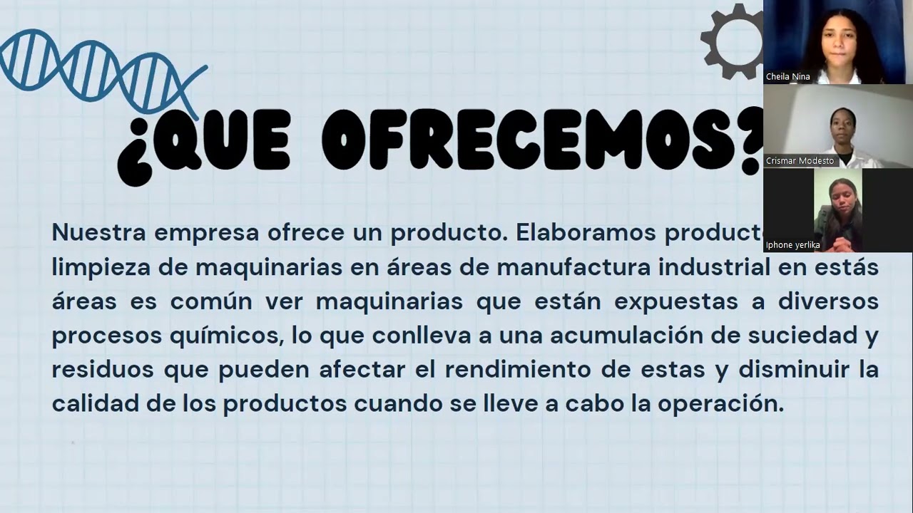 Primer Parcial 15% Introducción a la Innovación y Emprendimiento - Proyecto: Limpiador Industrial