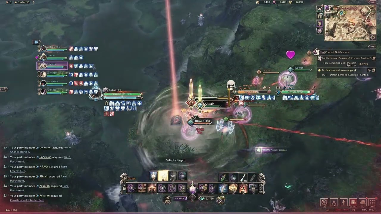 CRUSADER 1 v 9 Full Tank I (SNS/GS Throne & Liberty )