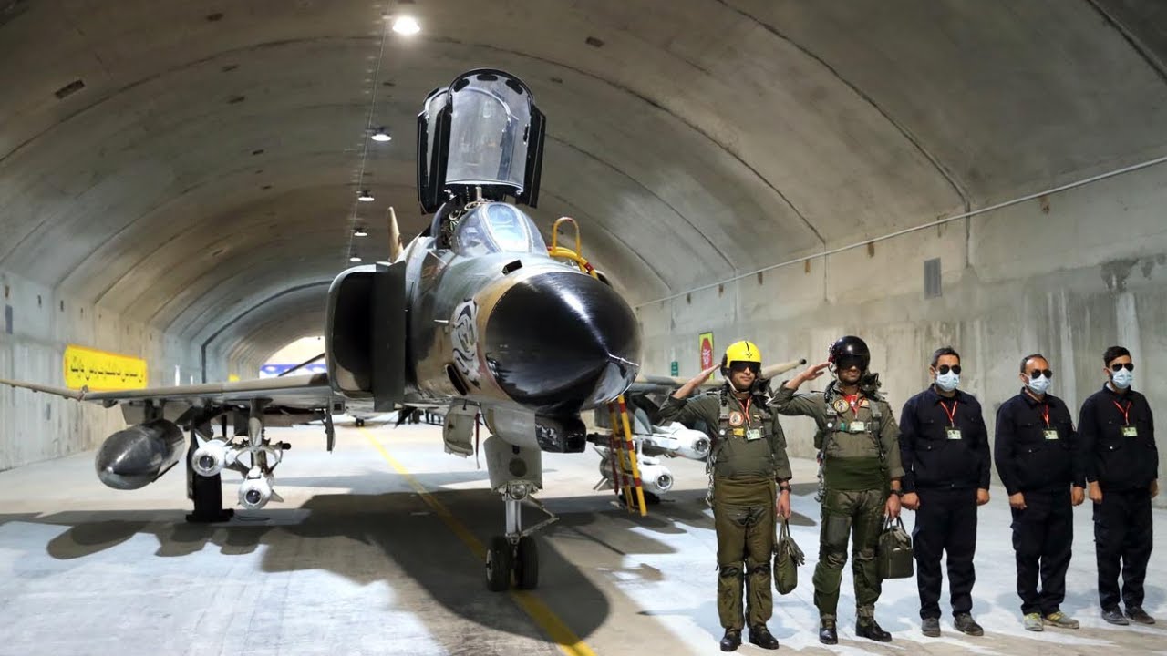 Iran Unveils first Underground Airbase