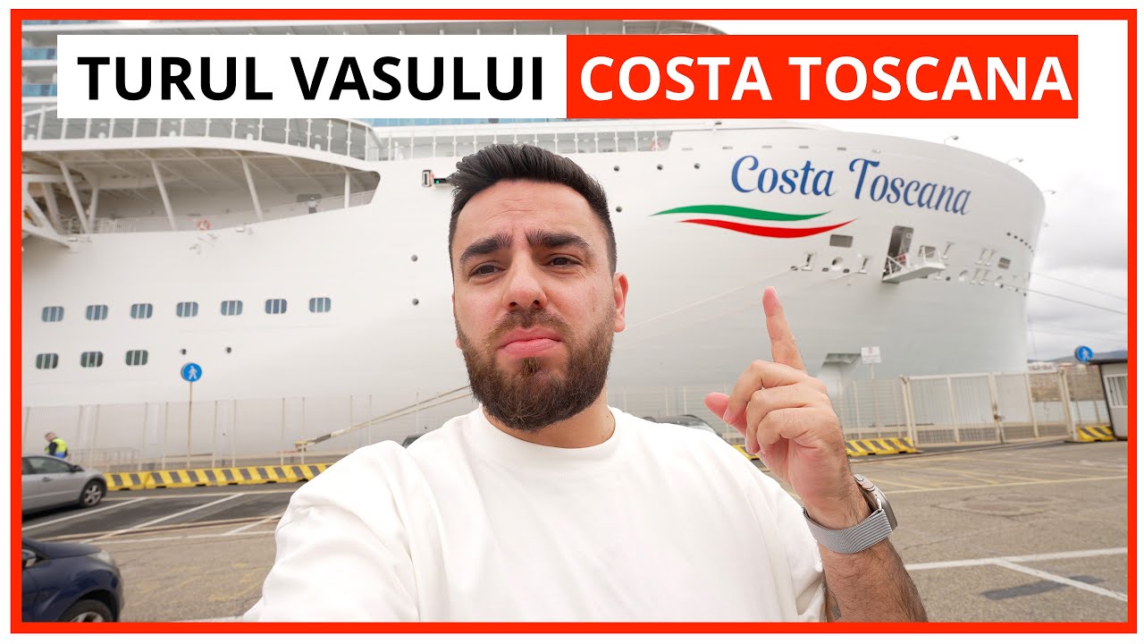 TURUL VASULUI DE CROAZIERĂ COSTA TOSCANA! 🛳  (CE POȚI SĂ FACI PE VAS?)