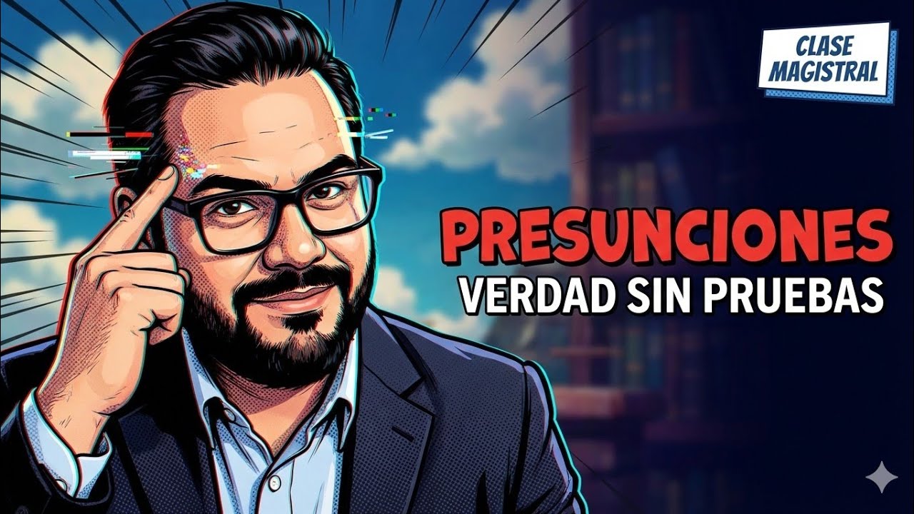 Presunciones jurídicas: legales (iuris tantum), de derecho (iuris et de iure) y judiciales