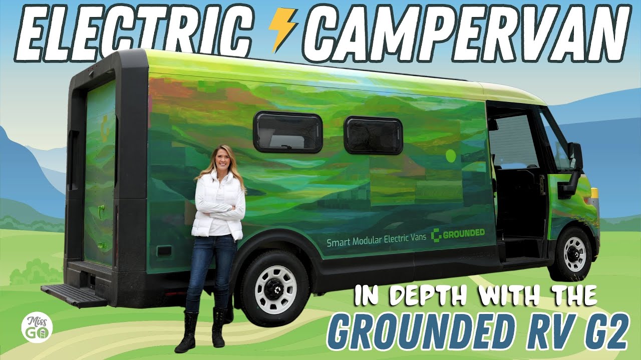 2024 Grounded RV G2 Electric Campervan Tour (EV Motorhome : Chevy Brightdrop)