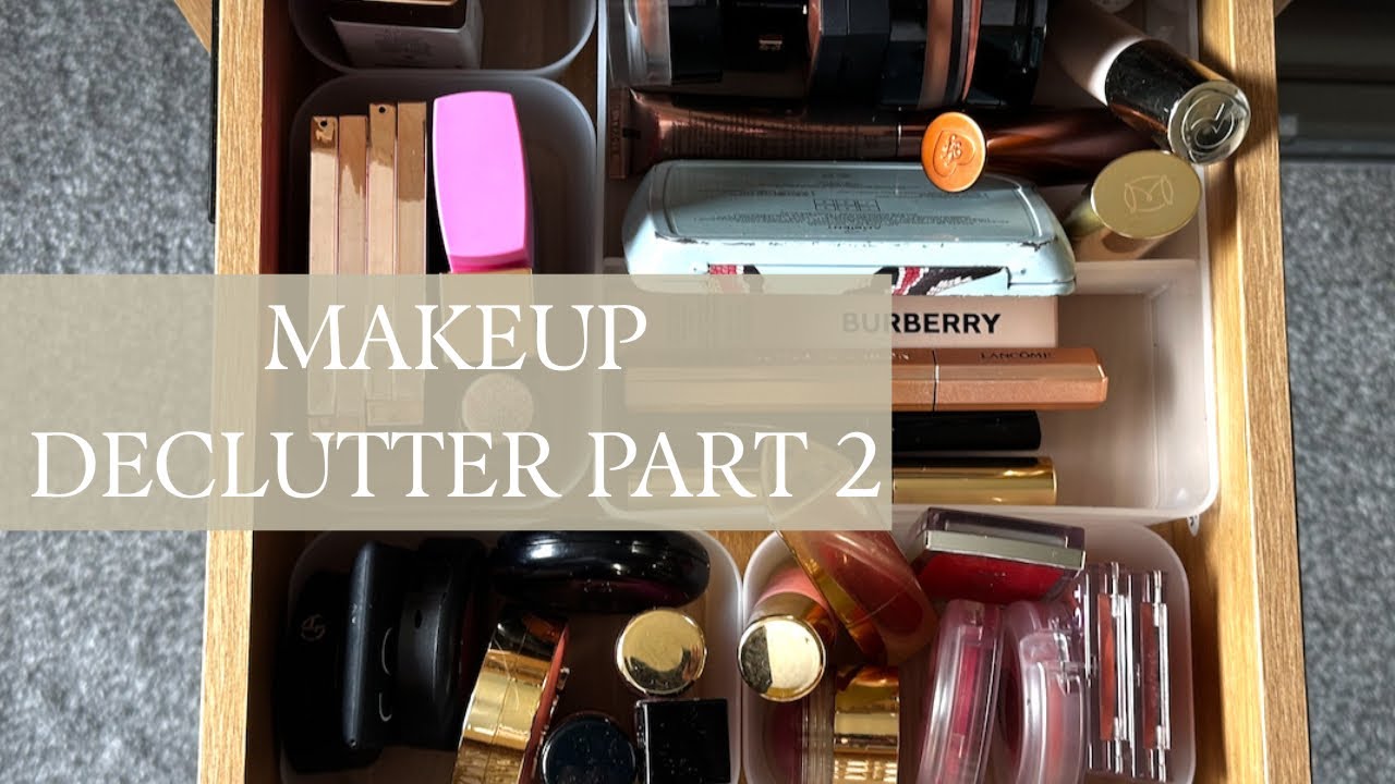 «Часть 2: Идеальная коллекция косметики и избавление от хлама. Преобразите мою косметичку!»