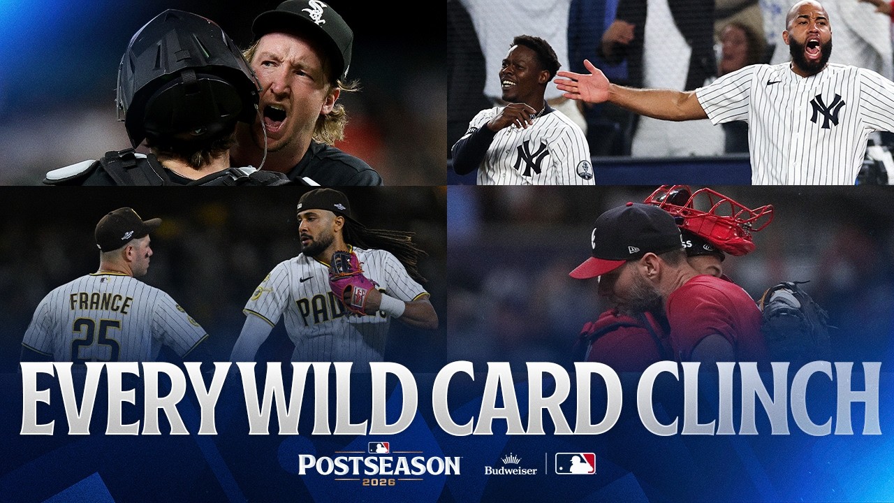 EVERY CLINCH from the 2026 Wild Card Series! (Ft. White Sox, Yankees, Padres & Braves!) 🥳