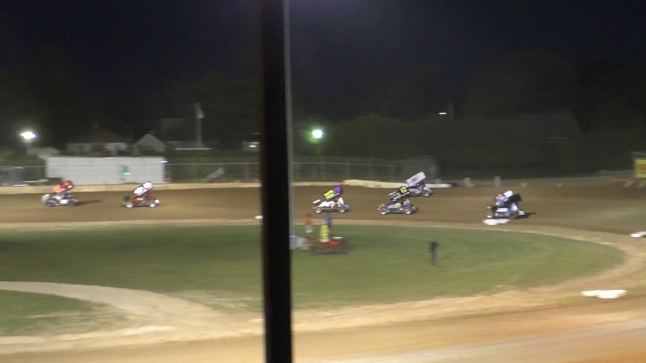 Plymouth Dirt Track MSA Sprint B Mains 7-25-2019