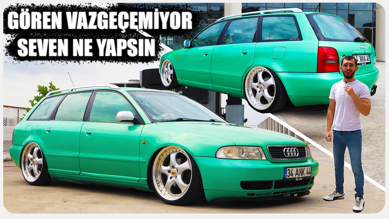 TÜRKİYE'DE EN AZ TERCİH EDİLEN AUDİ A4 STATİON WAGON | MODİFİYELİ AİLE ARABASI