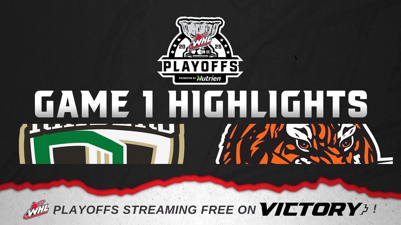 Prince Albert Raiders at Medicine Hat Tigers — Game 1 | 2025 WHL Playoffs Highlights