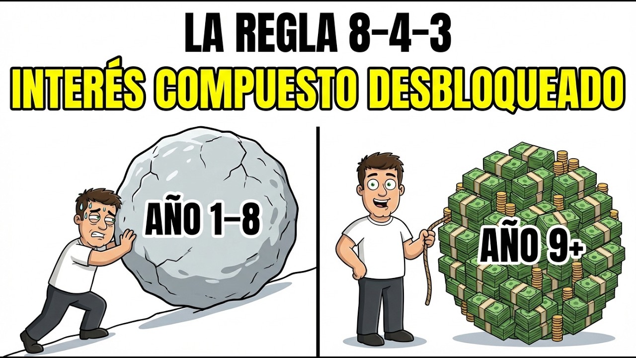 Todos Abandonan Antes de Esto (La Regla 8-4-3 del Dinero)