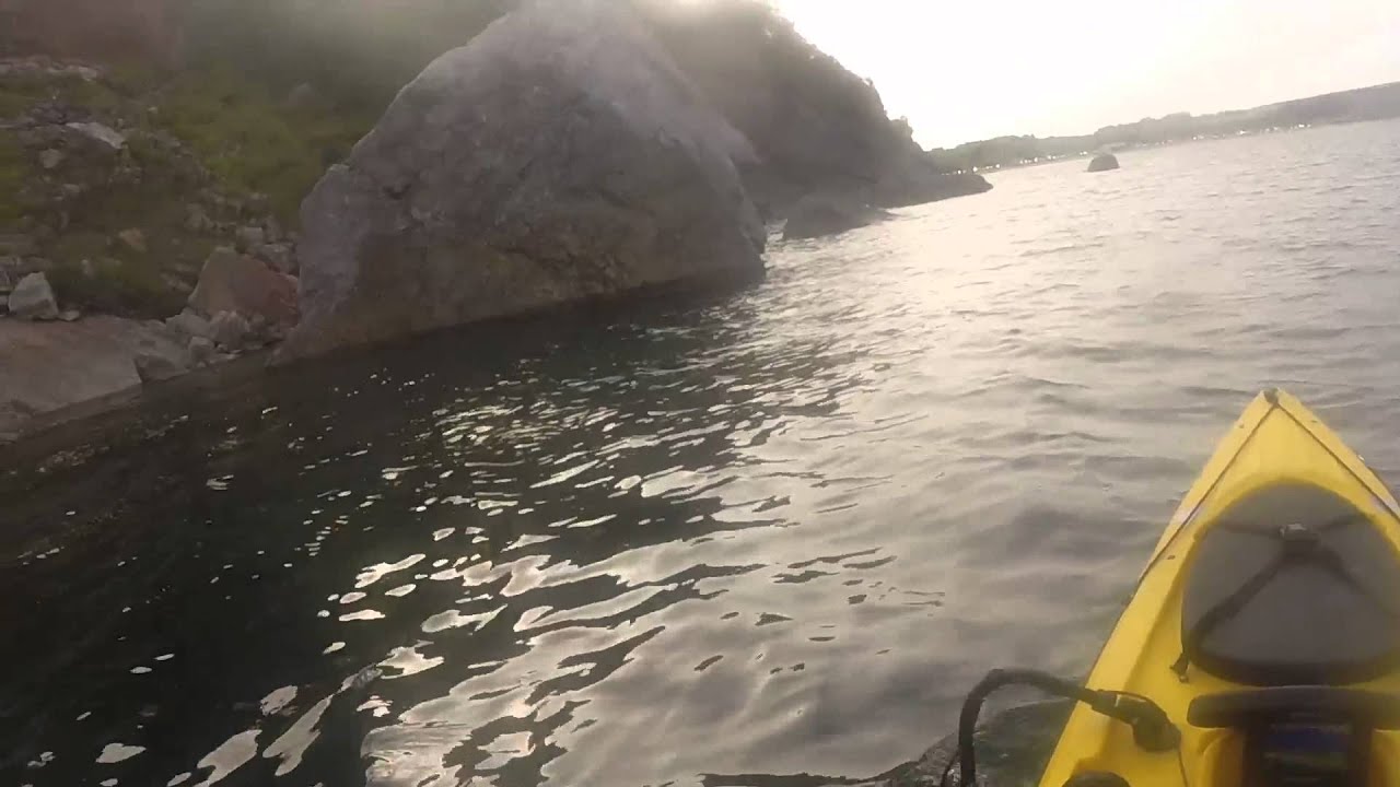 Oxwich kayak fishing 31 08 2015