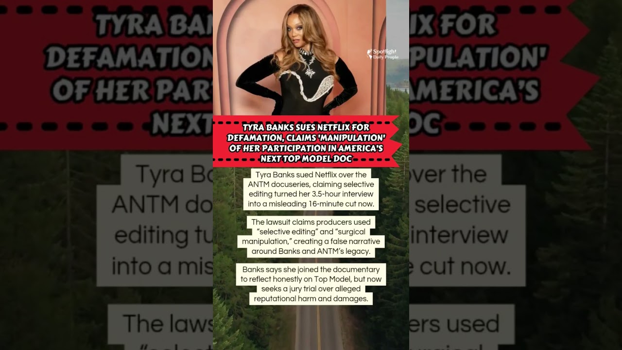 ⚖️ Tyra Banks Sues Netflix