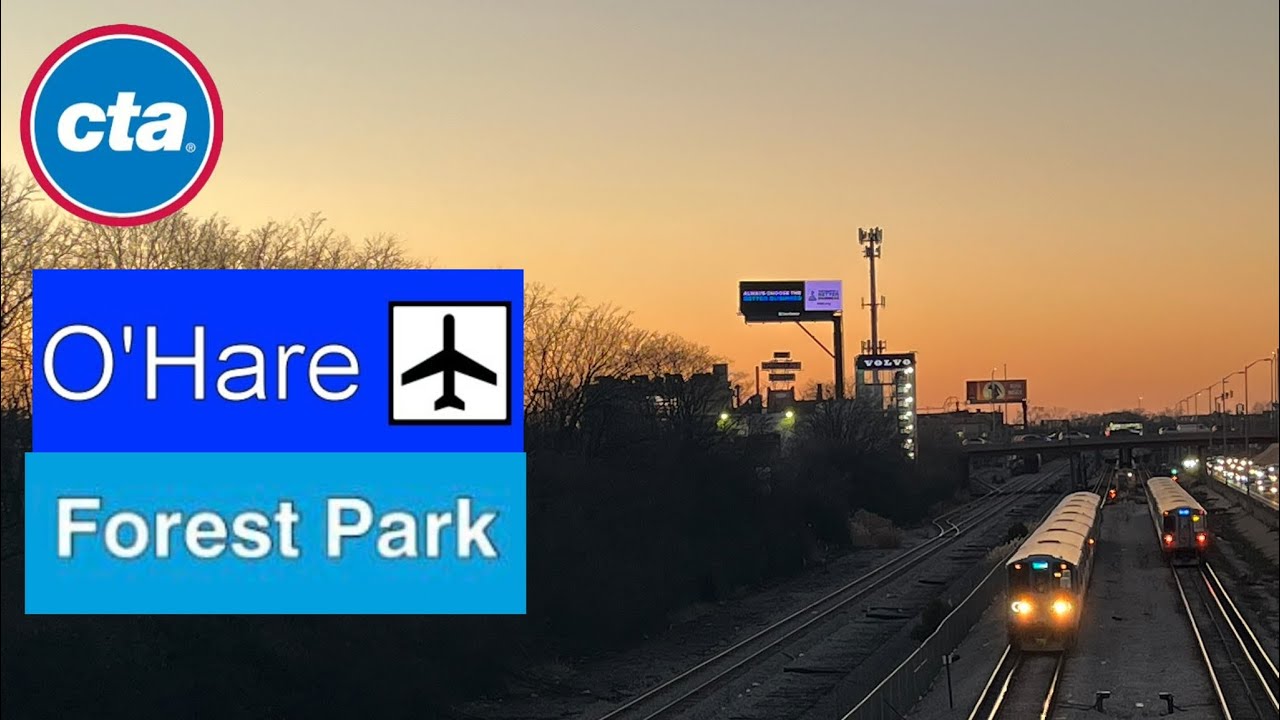 C.L Ride the Rails: CTA Blue line (O’Hare branch) Jackson ➡️ Harlem 