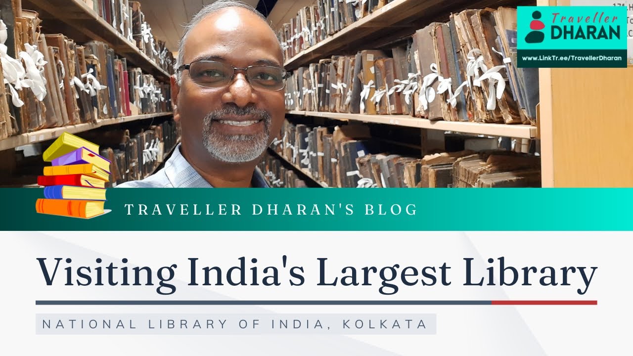 Visiting India's Largest Library | The National Library, Kolkata