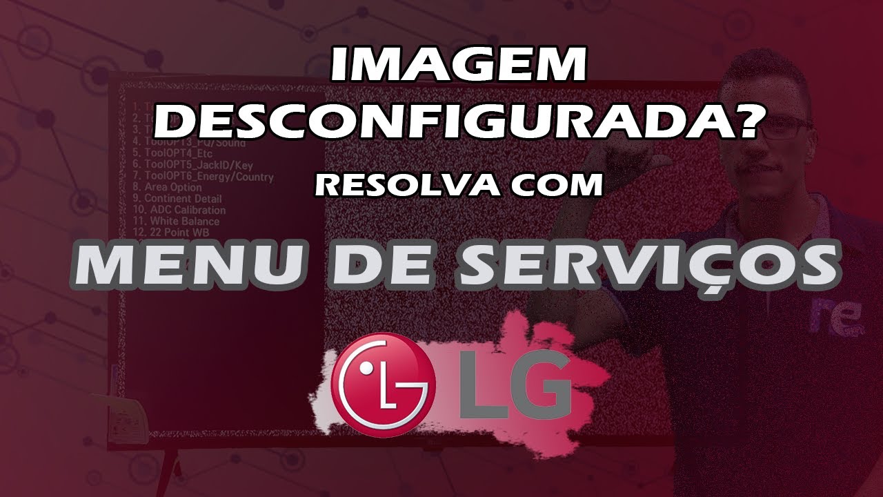 Imagem TV LG desconfigurada - RESOLVIDO!
