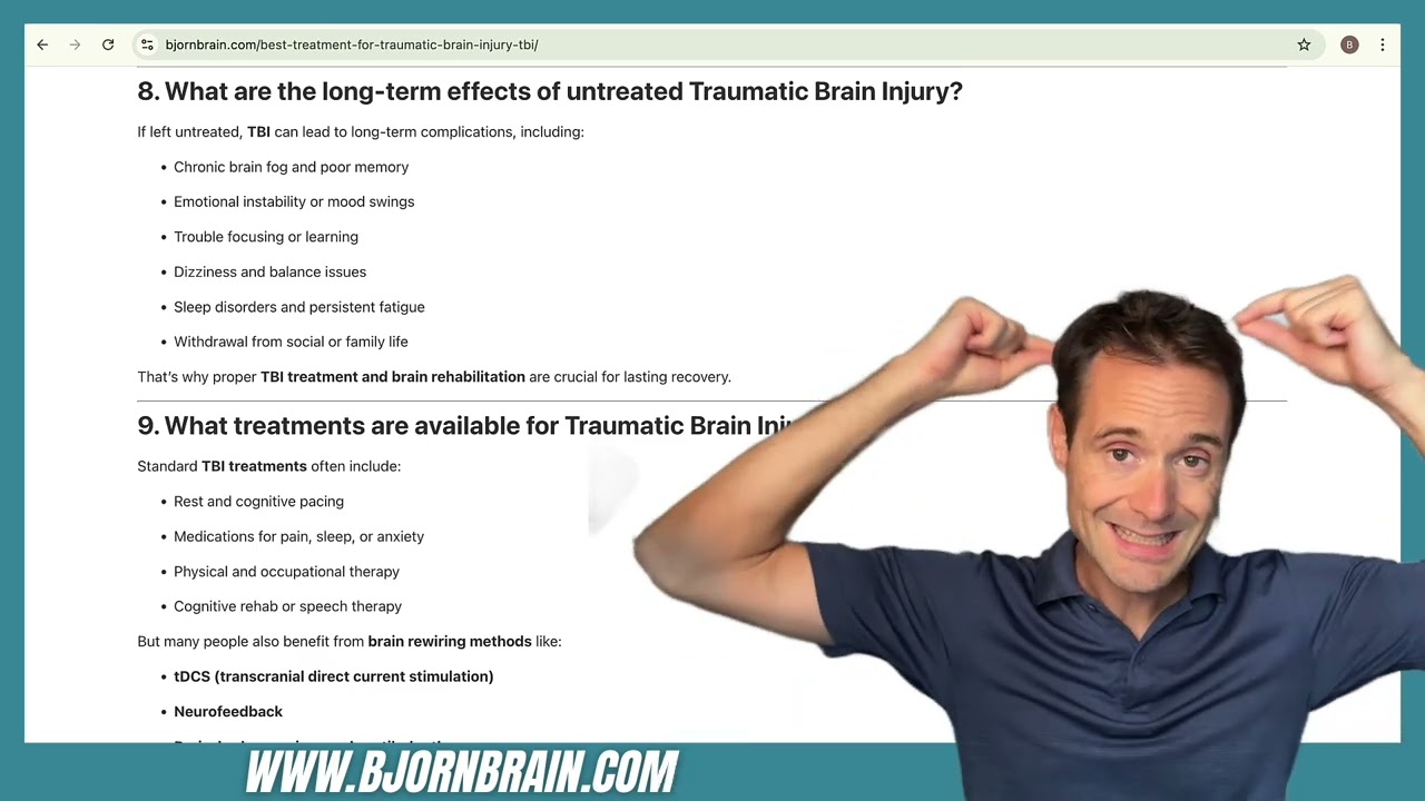 What are the long-term effects of untreated Traumatic Brain Injury (TBI)? #traumaticbraininjury #tbi