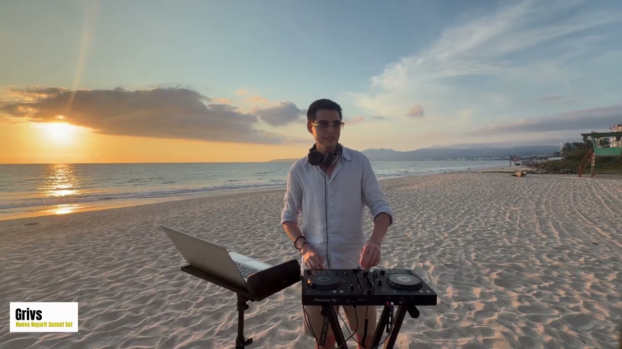 Grivs Music • Riviera Nayarit Sunset  | Melodic House / Techno DJ Set