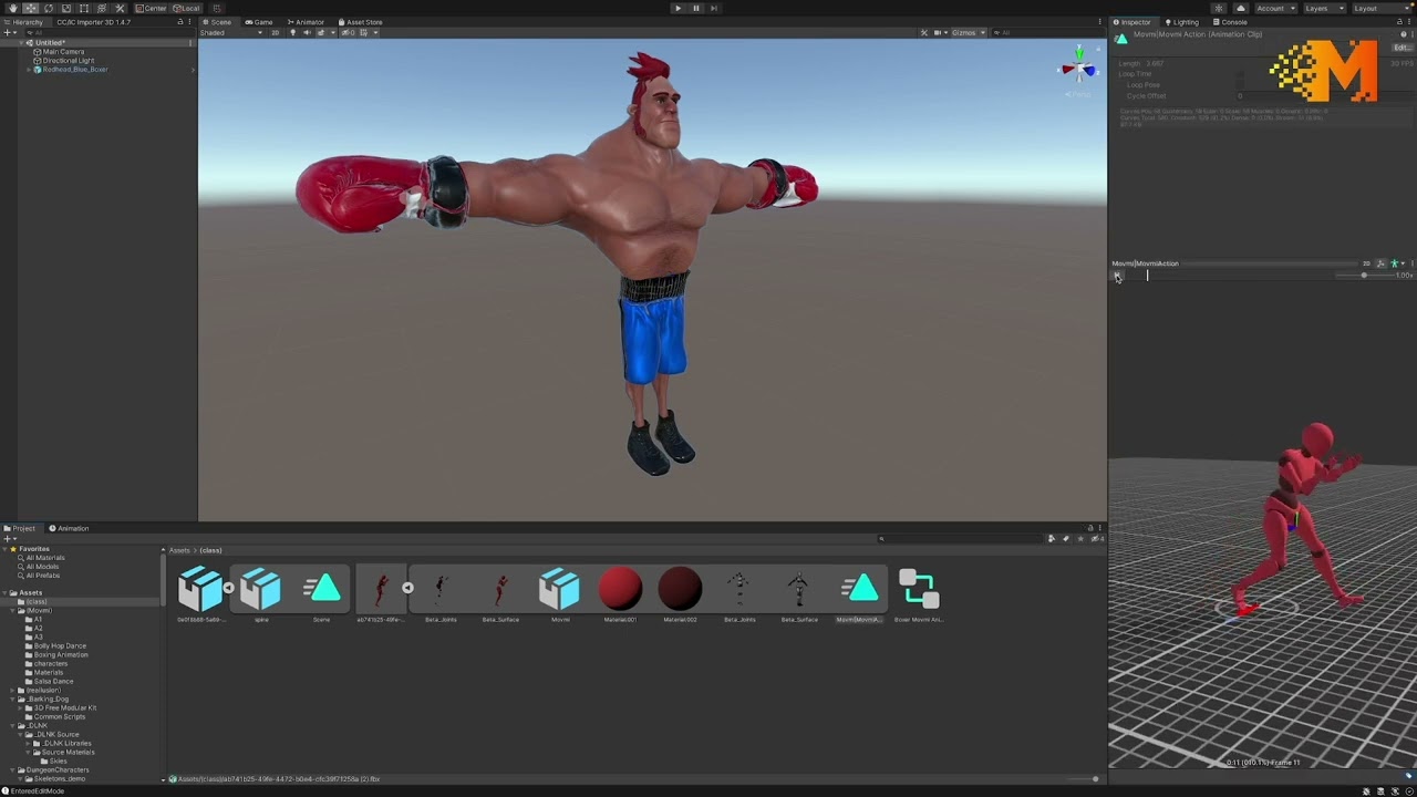 Free AI-powered motion capture for Unity using Movmi.