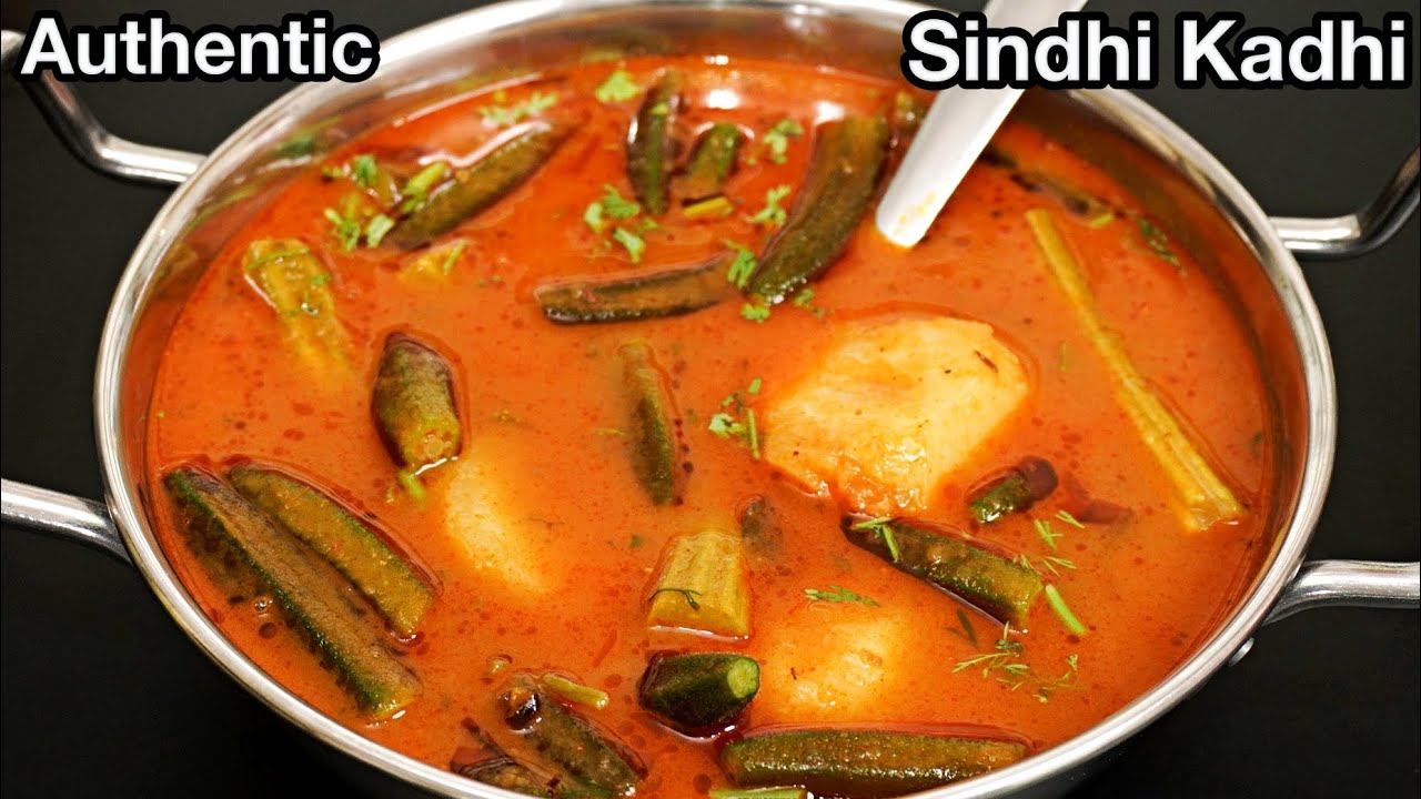 Authentic Sindhi Kadhi - Sindhi Besan Kadhi Recipe | Sindhi Kadhi Chawal
