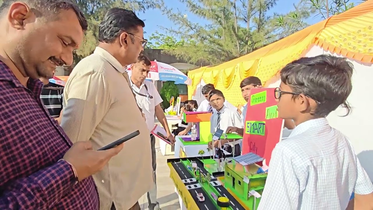 Maths and Science Exhibition in JNV BHAVNAGAR #jnvbhavnagar #viralvideo#trendingvideo 