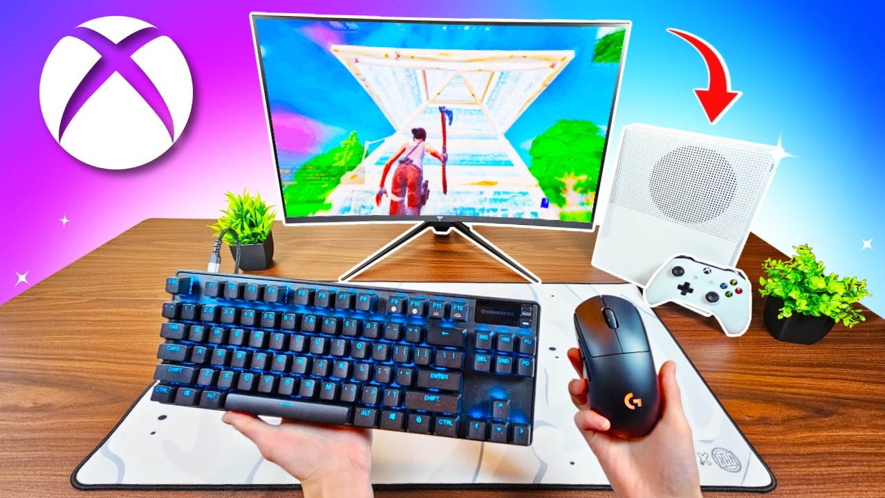 Итак, я играл на Xbox One S с помощью клавиатуры и мыши...