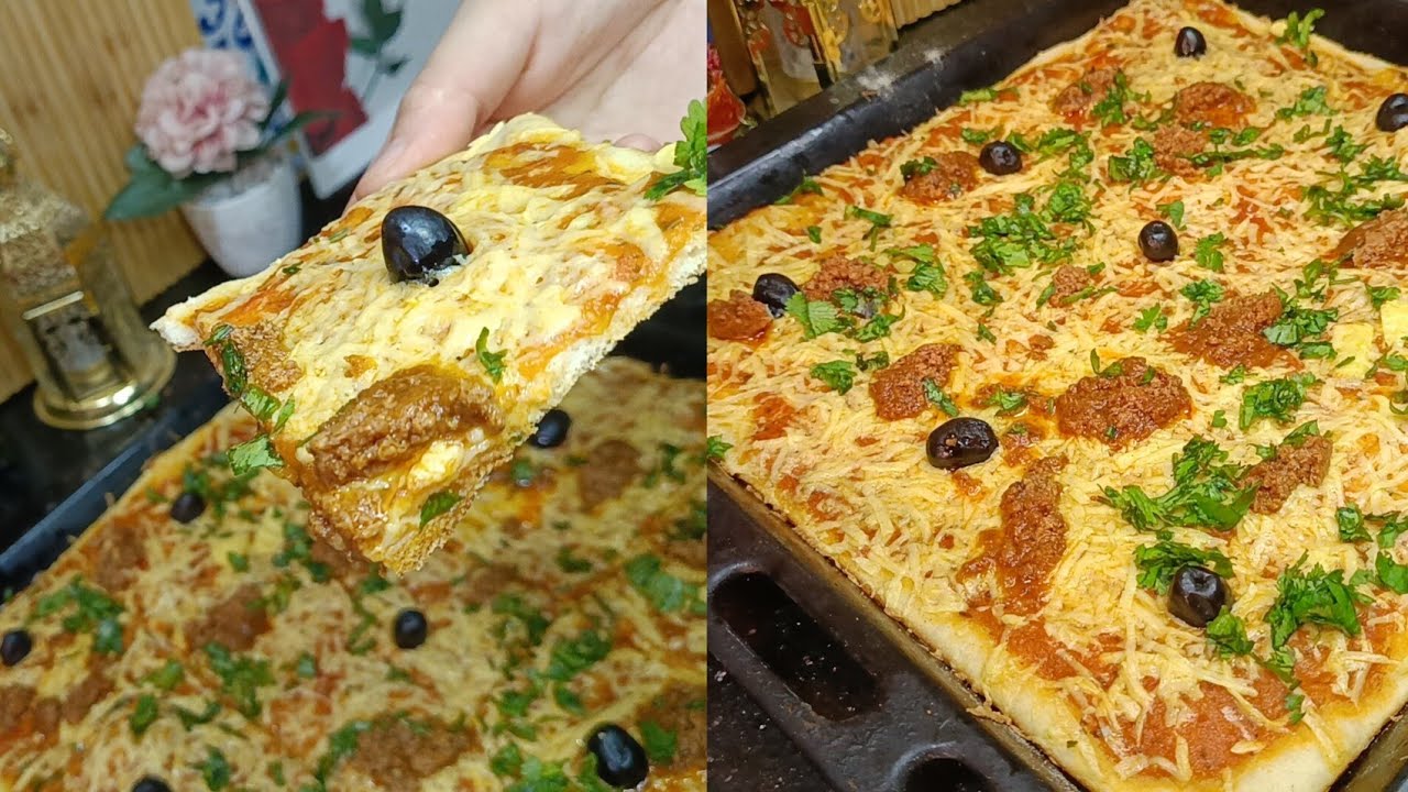 من كثرة البنة تاعها جامي نبدلها📢بيتزا كاري أفضل من تاع المحلات😋بجميع أسرارها متزيديش كامل تبدليها