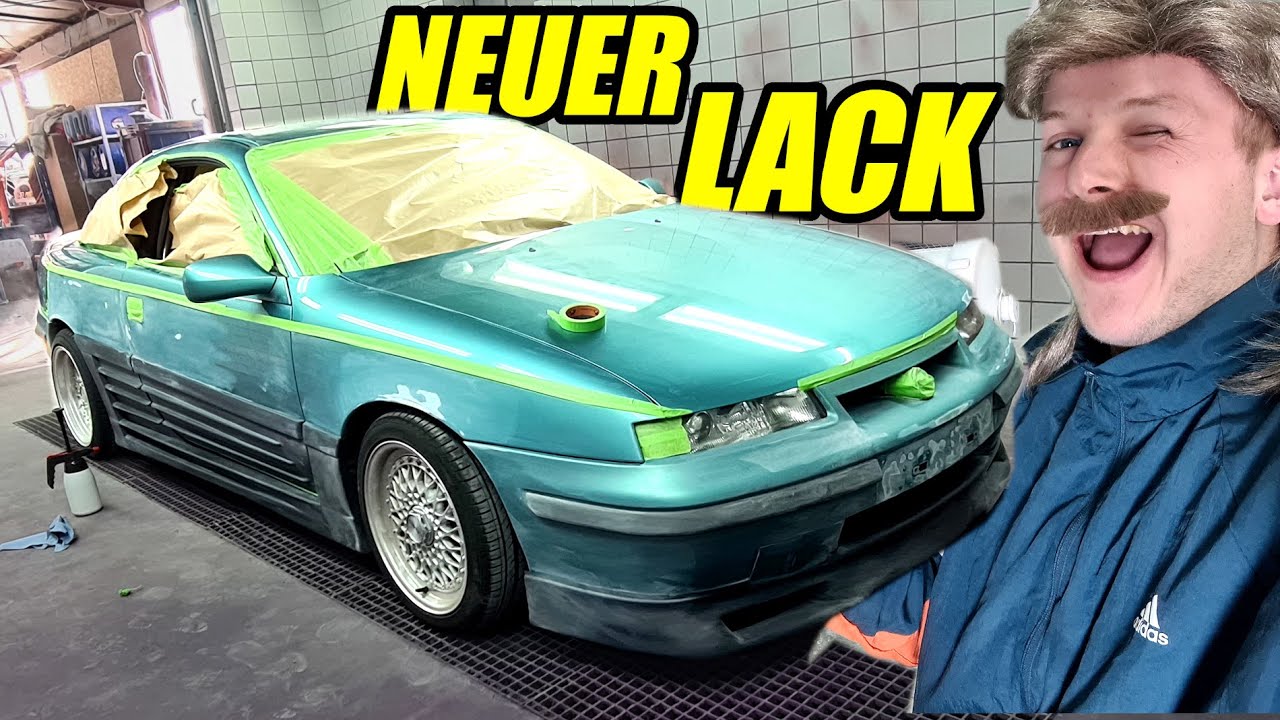 KOMPLETTLACKIERUNG für den Calibra Lachs