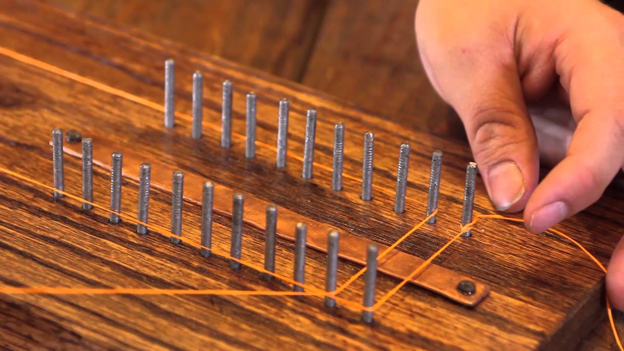 How To Make A Bow Weapon - How To Use A Flemish Bow String Jig