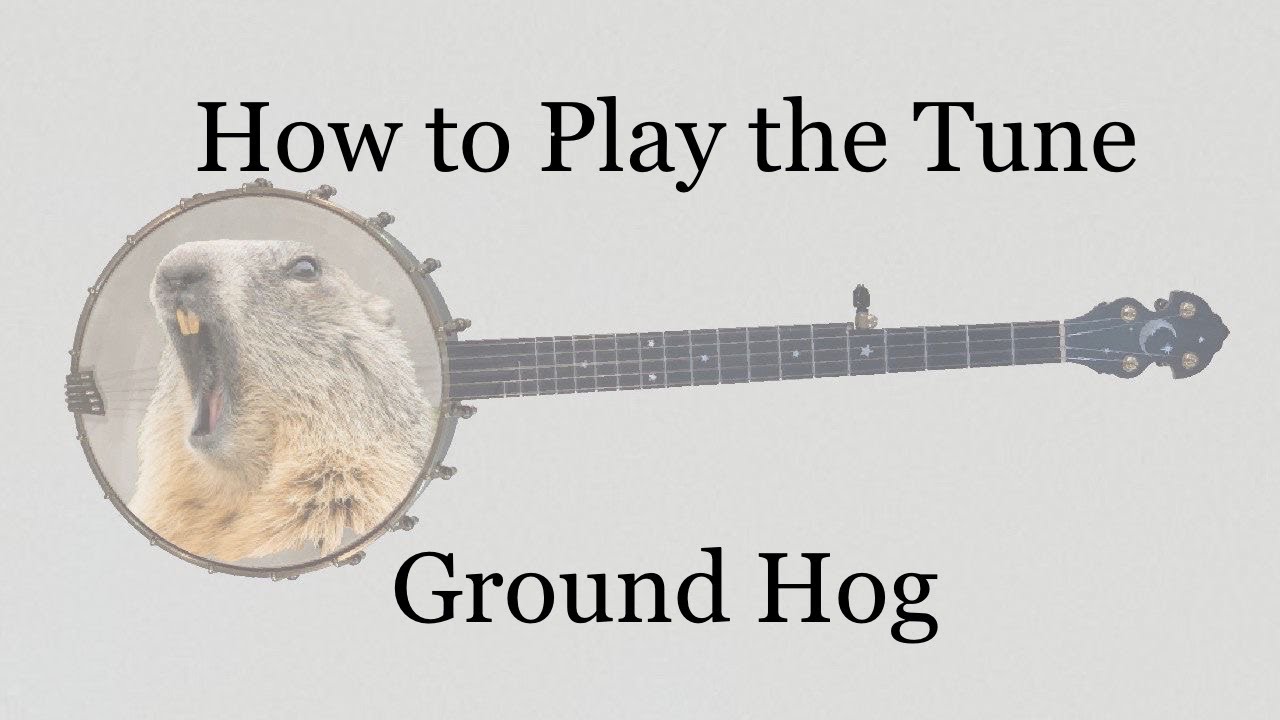 How to Play the Tune Ground Hog - Clawhammer Banjo Lesson