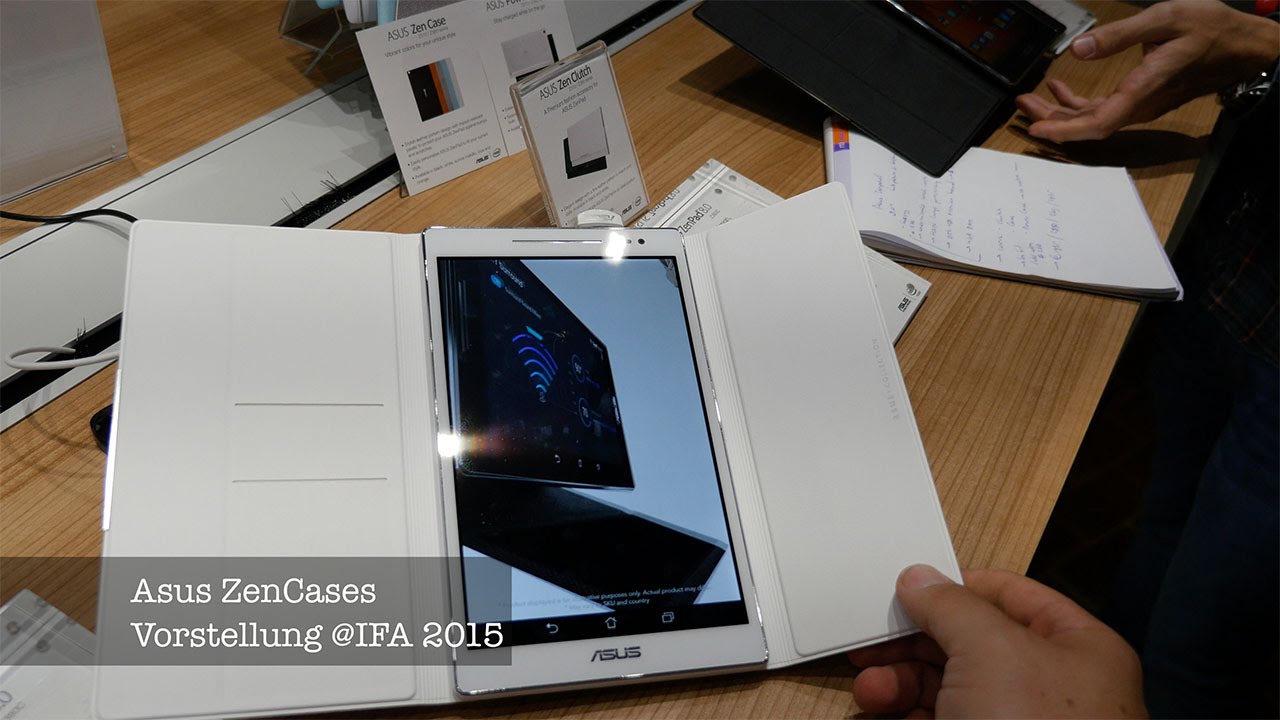 IFA 2015: Vorstellung der neuen ZenPad Cases