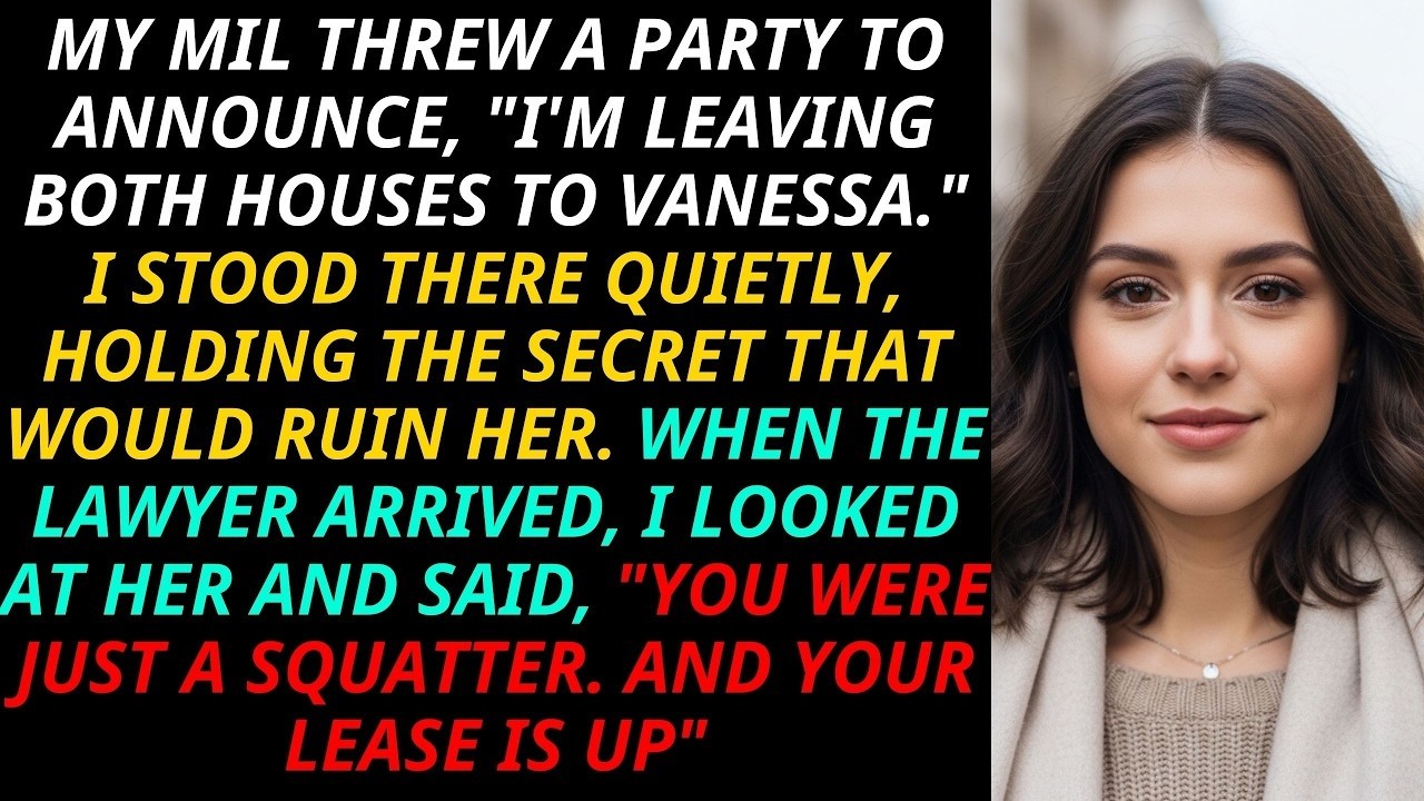 She Claimed Both Homes for Vanessa — Legally, She’s a Squatter