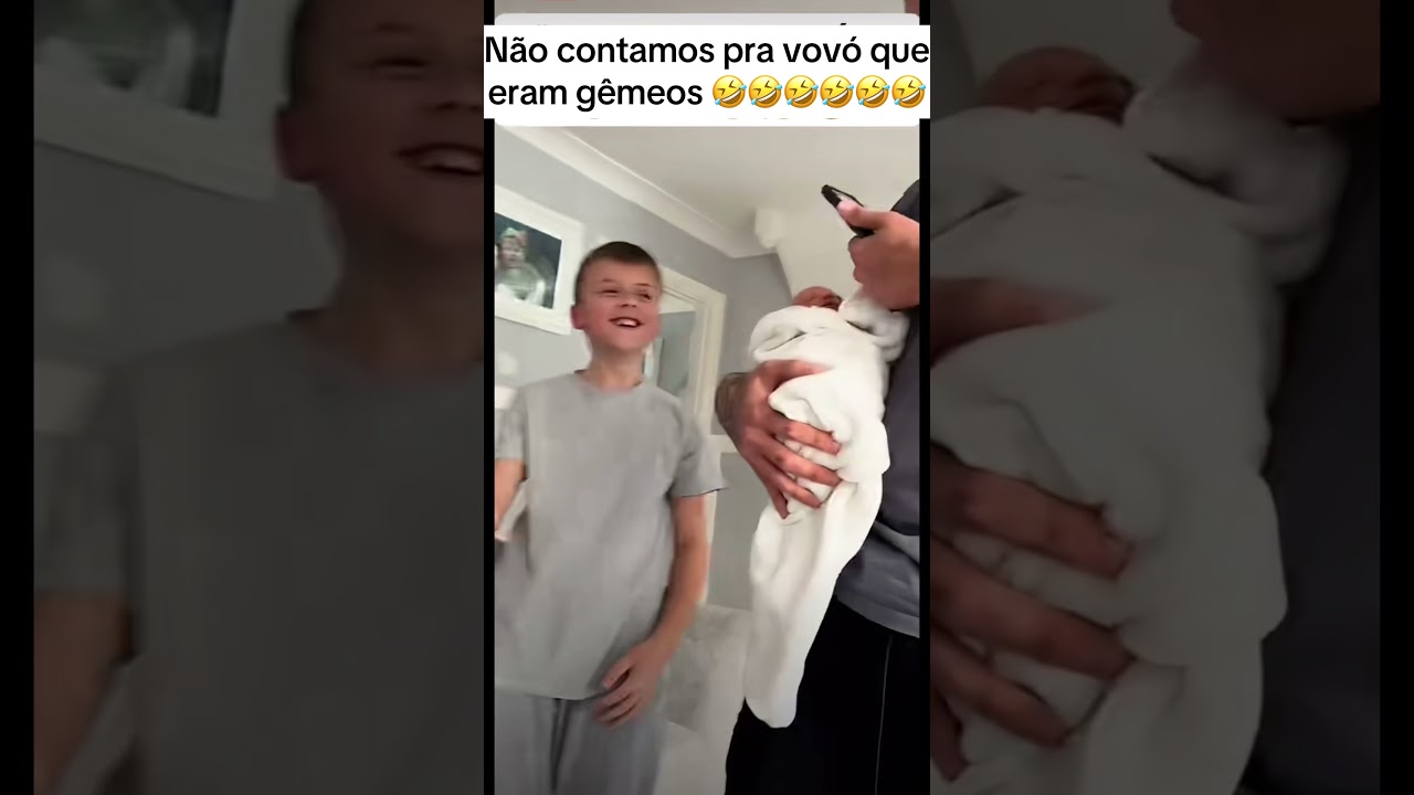 Descobrindo que eram gêmeos 🤣🤣 