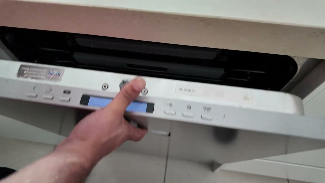 How to  diagnose problem in your dishwasher? Fixed 50% f12 issues by accessing service mode in Asko.