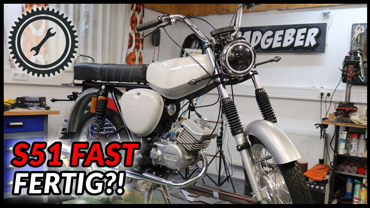 Simson S51 - Das Moped ist fertig... NICHT!