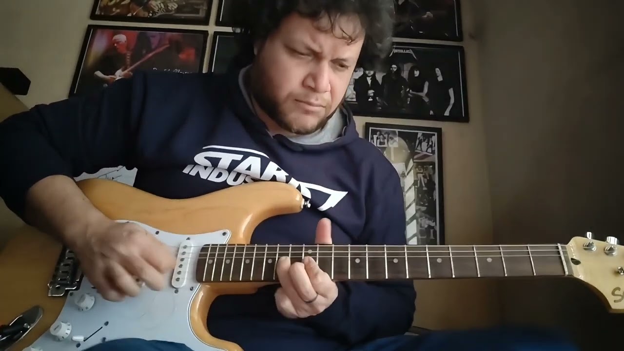 Em Rock & Blues Jamming