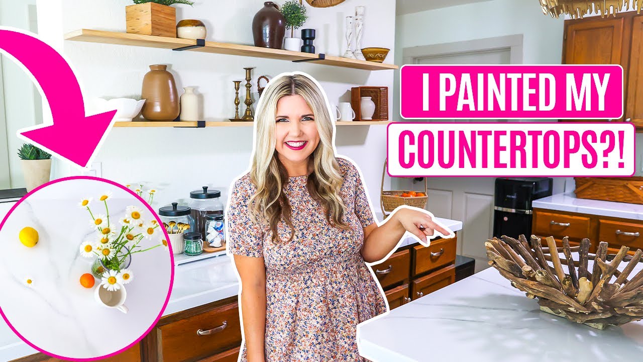 Fixing Ugly Countertops for under $200🤯 Save THOUSANDS!