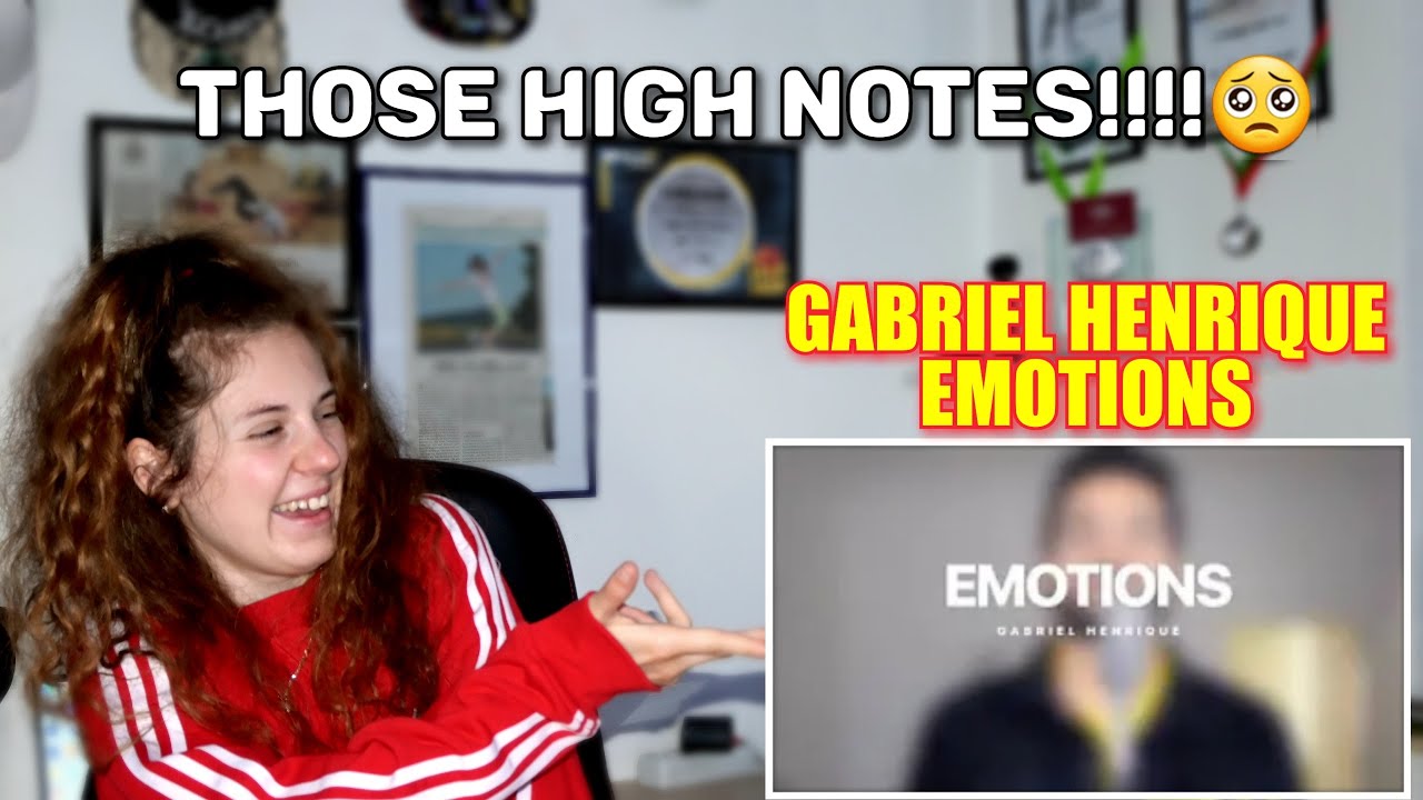 Gabriel Henrique - Emotion (Cover Mariah Carey) | Reaction + Dance