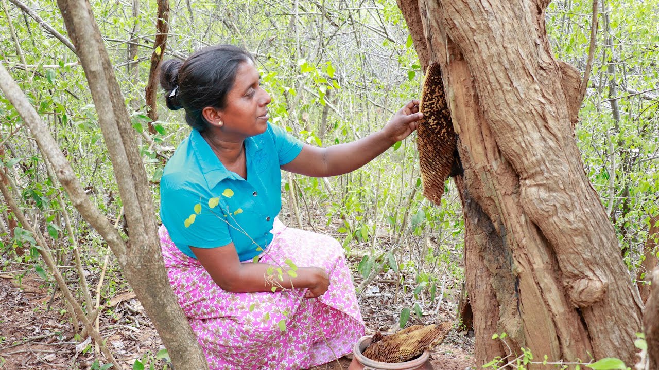 An medicine drink made from natural honey can be kept for a year. .village kitchen recipe
