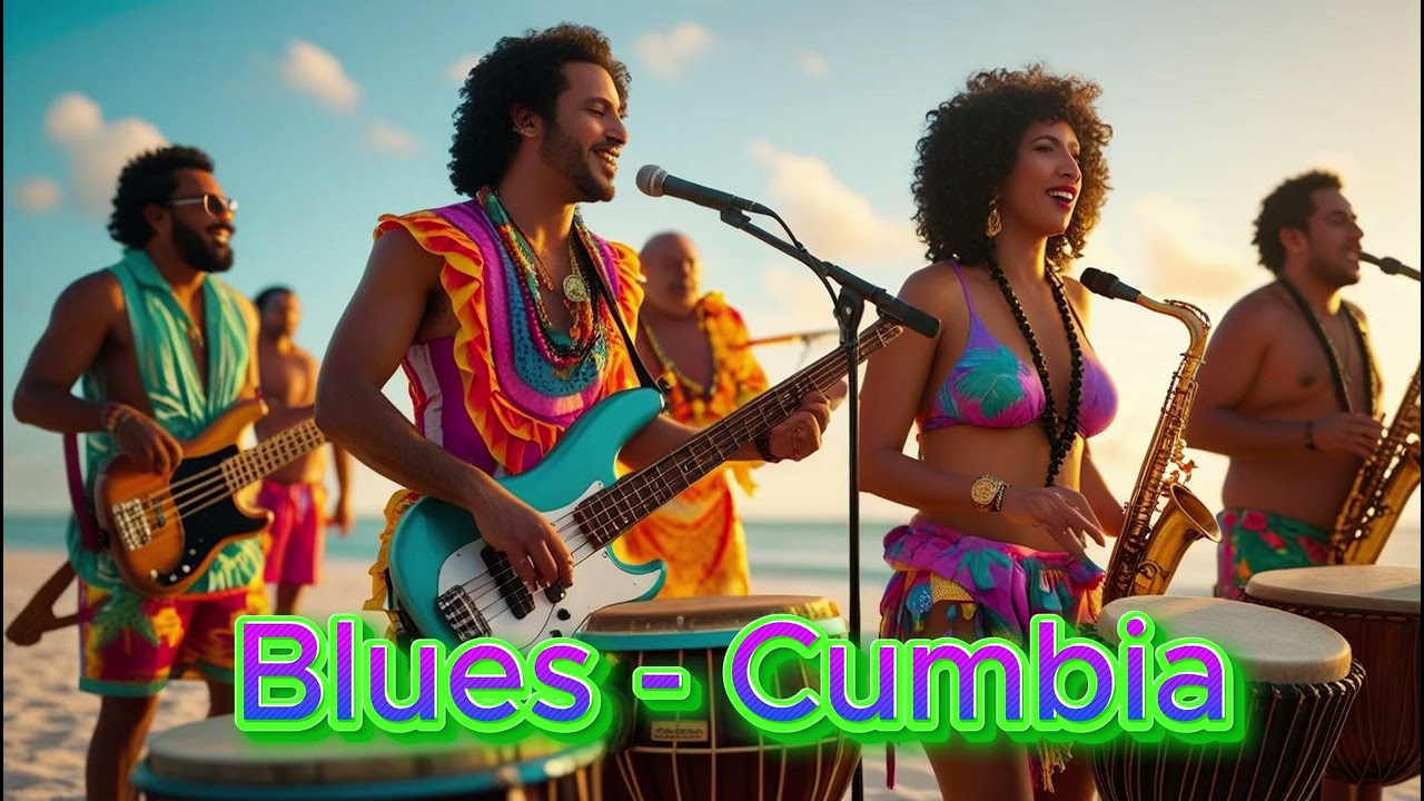 BLUES - CUMBIA AI-Driven Beats for Pure Relaxation 🎵 #music  #blues