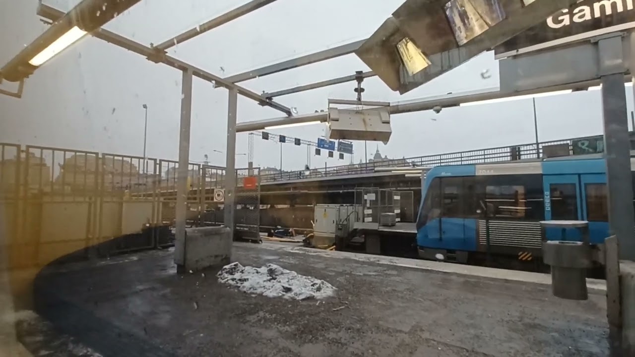 Tunnelbanan Från Odenplan Till Farsta Strand