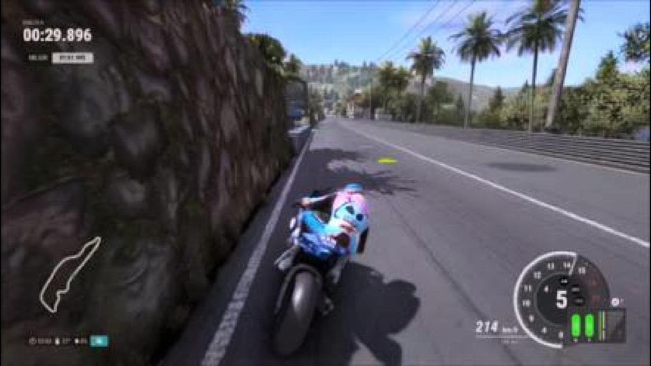 Ride 5 PS5 French Riviera Short Course (World Record Yamaha YZF-R6 - MC 2019)