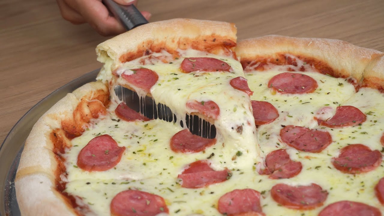 PIZZA CASEIRA I RECEITAS F&Aacute;CEIS E R&Aacute;PIDAS