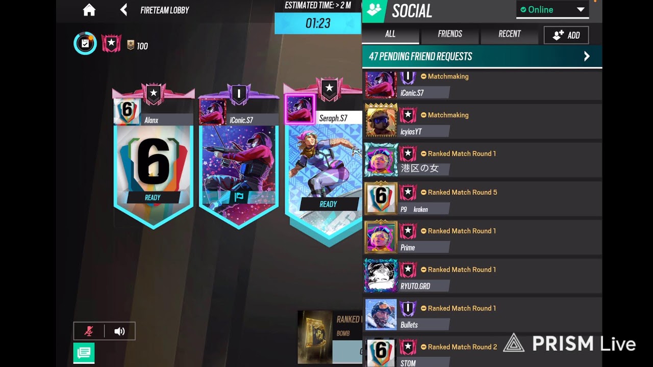 chill Master ranked Rainbow six mobile